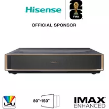 Hisense | Hisense PT1 Ultra short throw projector UHD 4K (3840x2160) 3D Black