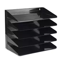 Magazine Racks | Avery 605SBLK magazine rack Steel Black | Quzo UK