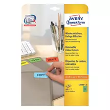 Address Labels | Avery L603320 selfadhesive label Rounded rectangle Removable Green 480