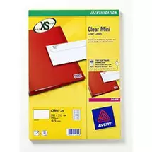 Address Labels | Avery L7552-25 self-adhesive label Transparent 500 pc(s)