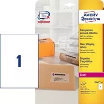 Avery Large Labels | Avery L756725 selfadhesive label Rounded rectangle Permanent