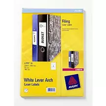 Avery File Spine Labels | Avery L7171-25 self-adhesive label White 100 pc(s)