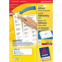 Address Labels | Avery L7162-100 addressing label White | In Stock | Quzo UK