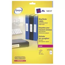 Avery File Spine Labels | Avery L7172-25 self-adhesive label White 450 pc(s)