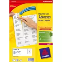 Address Labels | Avery L7163-40 addressing label White | In Stock | Quzo UK
