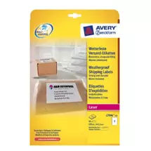 Large Labels | Avery L7996-25 printer label White | Quzo UK