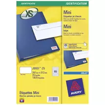 Avery | Avery J865125. Product colour: White, Print technology: Inkjet. Label