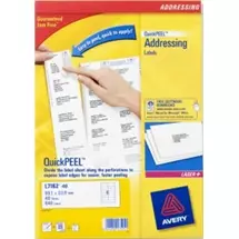 Address Labels | Avery L7162-40 addressing label White | Quzo UK