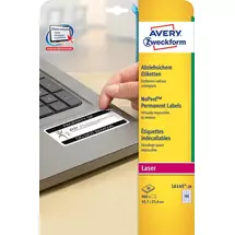 Security Labels | Avery L614520 selfadhesive label Rounded rectangle Permanent White 800