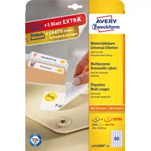 Small labels | Avery L4732REV-25 printer label White | Quzo UK