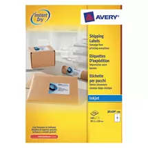 Printer Labels | Avery Inkjet Addressing Labels. Product colour: White, Label type: