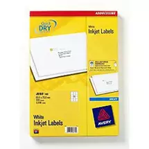 Address Labels | Avery Inkjet Addressing Labels White | Quzo UK