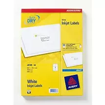 Large Labels | Avery Inkjet Addressing Labels White | Quzo UK