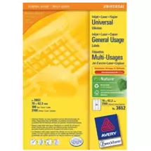 Avery Printer Labels | Avery Multi-Function Labels White | In Stock | Quzo UK