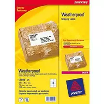 Address Labels | Avery Weatherproof Shipping Labels self-adhesive label White 200 pc(s)