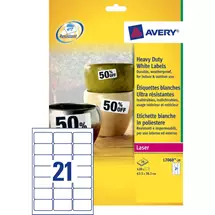 Address Labels | Avery White Heavy Duty Laser Labels | In Stock | Quzo UK
