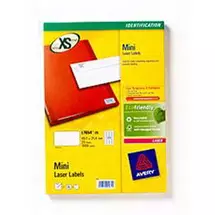 Paper | Avery White Mini Laser Labels | In Stock | Quzo UK