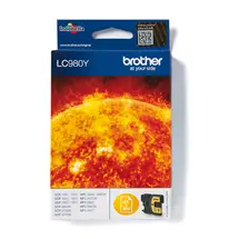 Brother Ink Cartridges | Brother LC980Y ink cartridge 1 pc(s) Original Yellow