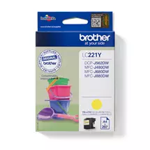 Brother Ink Cartridges | Brother LC221Y ink cartridge 1 pc(s) Original Yellow