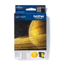 Brother Ink Cartridges | Brother LC1100Y ink cartridge 1 pc(s) Original Yellow