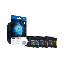 Brother Ink Cartridges | Brother LC1280XLRBWBP ink cartridge 3 pc(s) Original Cyan, Magenta,