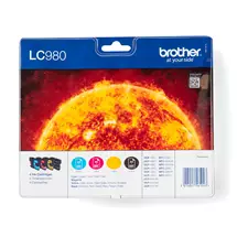 Brother Ink Cartridges | Brother LC980VALBP. Supply type: Multi pack, Colour ink page yield: