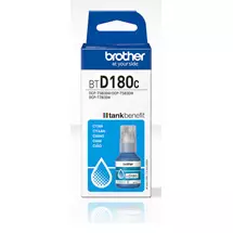Brother Ink Cartridges | Brother BTD180C Cyan Genuine Ink Bottle | In Stock