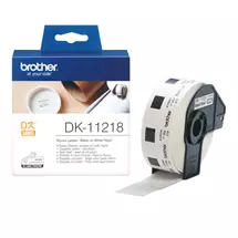 Paper | Brother DK-11218, White, DK, Roll, Paper, 54 x 115 x 112 mm, 174 g