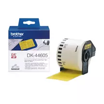 Brother | Brother DK-44605 printer label Yellow | In Stock | Quzo UK