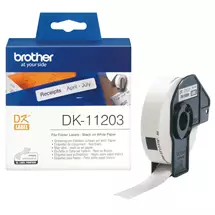 Label Printer Tape | Brother File Folder Labels | Quzo UK
