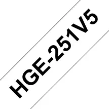 Label Printer Tape | Brother HGE-251V5 label-making tape | In Stock | Quzo UK