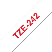 Label Printer Tape | Brother Laminated tape 18mm | In Stock | Quzo UK
