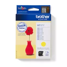 Brother Ink Cartridges | Brother LC-121Y ink cartridge 1 pc(s) Original Yellow