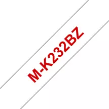 Label Printer Tape | Brother M-K232B label-making tape | Quzo UK