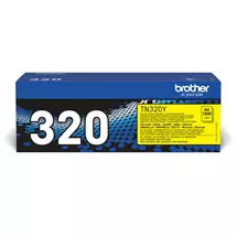Laser toner | Brother TN-320Y toner cartridge 1 pc(s) Original Yellow