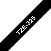 Label Printer Tape | Brother TZE-325 label-making tape TZ | In Stock | Quzo UK
