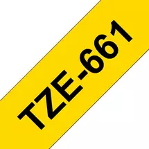 Label Printer Tape | Brother TZE-661 label-making tape TZ | In Stock | Quzo UK