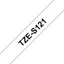 Label Printer Tape | Brother TZE-S121 label-making tape TZ | Quzo UK