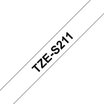 Label Printer Tape | Brother TZE-S211 label-making tape TZ | In Stock | Quzo UK