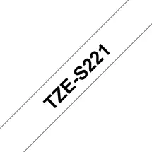 Label Printer Tape | Brother TZE-S221 label-making tape TZ | In Stock | Quzo UK