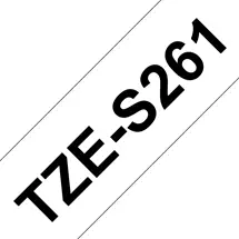 Label Printer Tape | Brother TZE-S261 label-making tape TZ | In Stock | Quzo UK