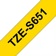 Label Printer Tape | Brother TZE-S651 label-making tape TZ | In Stock | Quzo UK