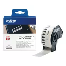 Label Printer Tape | Brother White Continuous Film Tape | In Stock | Quzo UK
