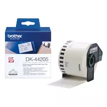 Label Printer Tape | Brother White Removable Paper Tape | In Stock | Quzo UK