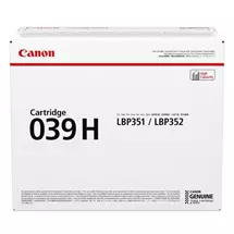 Canon Toner Cartridges | Canon 039H toner cartridge 1 pc(s) Original Black | In Stock