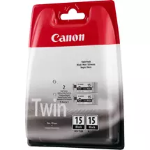 Canon Ink Cartridges | Canon BCI-15BK Black Ink Cartridge (Twin Pack) | In Stock