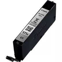 Canon Ink Cartridges | Canon CLI571XL High Yield Grey Ink Cartridge. Colour ink type: