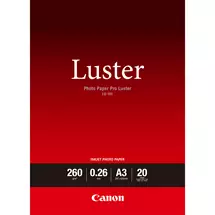Photo Paper | Canon LU-101 Luster Photo Paper Pro A3 - 20 Sheets