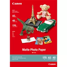 Photo Paper | Canon MP-101 Matte Photo Paper A3 - 40 Sheets | Quzo UK
