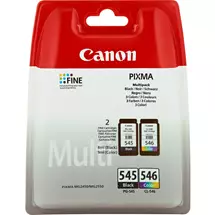 Canon Ink Cartridges | Canon PG545/CL546 Multipack ink cartridge 2 pc(s) Original Black,
